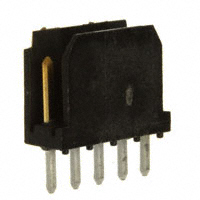 Amphenol FCI - 76384-305LF - CONN HEADER 5POS .100" STR GOLD