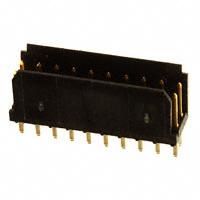 Amphenol FCI - 76385-310LF - CONN HEADER 20PS.100 DL STR GOLD
