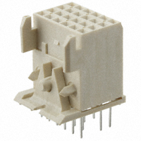 Amphenol FCI - 85922-320LF - CONN RECEPT 6X4  SOLDER T/H