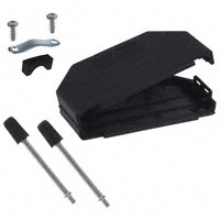 Amphenol FCI - 86303640BLF - BACKSHELL DB37 STR PLASTIC BLACK