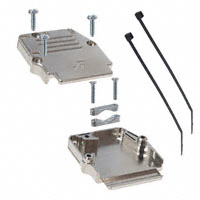 Amphenol FCI - 863093C25MLF - BACKSHELL DB25 90DEG MET PLASTIC