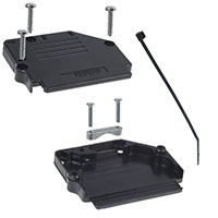 Amphenol FCI - 863093C37ALF - BACKSHELL DB37 90DEG PLASTIC