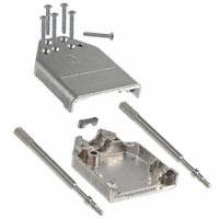 Amphenol FCI - 8655MH0911LF - BACKSHELL DB9 STR METAL SHLD