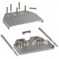 Amphenol FCI - 8655MH3711LF - BACKSHELL DB37 STR METAL SHLD