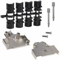 Amphenol FCI - 8655MHRA1501LF - BACKSHELL DB15 45DEG METAL SHLD