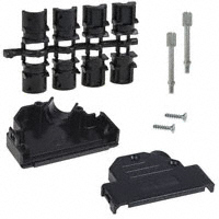 Amphenol FCI - 8655PHRA2501LF - BACKSHELL DB25 45DEG PLASTIC