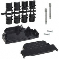 Amphenol FCI - 8655PHRA3701LF - BACKSHELL DB37 45DEG PLASTIC