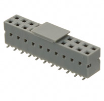 Amphenol FCI - 89898-311ALF - CONN RCPT 22POS .100 DL STR SMD