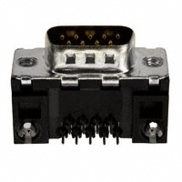 Amphenol FCI - D09P13A4GL00LF - CONN D-SUB PLUG 9POS R/A SOLDER