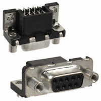 Amphenol FCI - D09S13A4GV00LF - CONN D-SUB RCPT 9POS R/A SOLDER