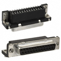 Amphenol FCI - D25S13A4GL00LF - CONN D-SUB RCPT 25POS R/A SOLDER