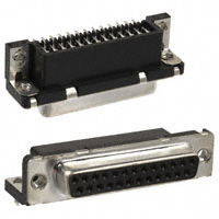 Amphenol FCI - D25S13A4GX00LF - CONN D-SUB RCPT 25POS R/A SOLDER