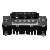 Amphenol FCI - D3W3P36A6GX08LF - CONN D-SUB PLUG 3POS R/A SOLDER