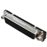 Amphenol FCI - D50S24A4GV00LF - CONN D-SUB RCPT 50POS VERT SLDR