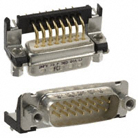 Amphenol FCI - DAPV15P565GTXLF - CONN D-SUB PLUG 15POS R/A SOLDER