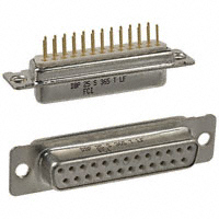Amphenol FCI - DBP25S365TLF - CONN D-SUB RCPT 25POS VERT SLDR