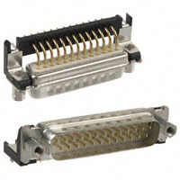 Amphenol FCI - DBPV25P565GTXLF - CONN D-SUB PLUG 25POS R/A SOLDER