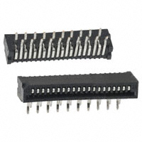 Amphenol FCI - HLW20R-2C7LF - CONN FFC FPC TOP 20POS 1MM R/A