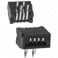 Amphenol FCI - HLW4R-2C7LF - CONN FFC FPC TOP 4POS 1.00MM R/A