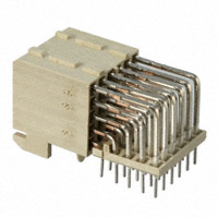 Amphenol FCI - HM1F51TAP000H6LF - CONN RCPT 30POS R/A SOLDER