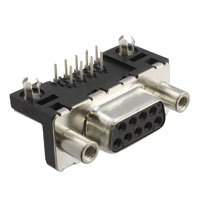 Amphenol FCI - ID09S33E4GV00LF - CONN D-SUB RCPT 9POS R/A SOLDER