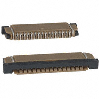 Amphenol FCI - SFW16R-1STE1LF - CONN FFC BOTTOM 16POS 1.00MM R/A