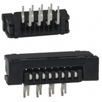 Amphenol FCI - SLW8R-1C7LF - CONN FFC BOTTOM 8POS 1.00MM R/A