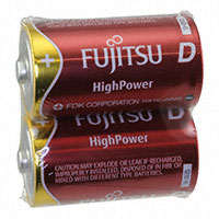 FDK America, Inc., a member of Fujitsu Group - LR20 F (2S) - BATTERY ALKALINE 1.5V D 2=2
