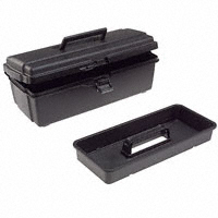 Flambeau Inc. - 14800-2C - BOX PLASTIC BLACK 14.5"L X 7.5"W
