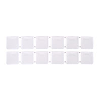 Flambeau Inc. - 4712DP - NON-ZERUST DIVIDERS 1=PK OF 12