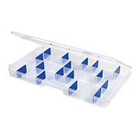 Flambeau Inc. - 6004R - COMPONENT STORAGE PLSTC 15.3X9"