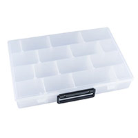 Flambeau Inc. - 999-2 - COMP STORAGE PLST 13.13"LX8.88"W