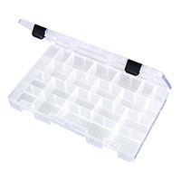 Flambeau Inc. - T5007 - COMP STORAGE PLSTC 13.69"X8.19"