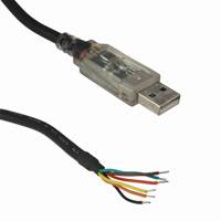 FTDI, Future Technology Devices International Ltd - TTL-232RG-VIP-WE - CABLE USB SERIAL USER CFG IO LVL