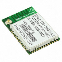 GainSpan Corporation - 700-0053-100 - RF TXRX MODULE WIFI U.FL ANT