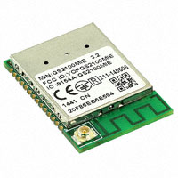 GainSpan Corporation - 700-0081-100 - RF TXRX MODULE WIFI U.FL ANT