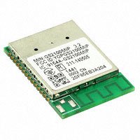 GainSpan Corporation - 700-0082-100 - RF TXRX MODULE WIFI TRACE ANT
