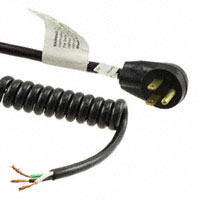 General Cable/Carol Brand - 02551.70.01 - 12' 16/3 SJT BLACK CURLY