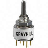 Grayhill Inc. - 26GS22-01-1-16S-C - ENCODER MECHANICAL 16POS GREY