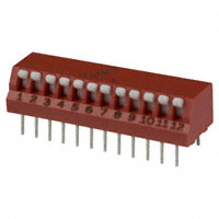 Grayhill Inc. - 76PSB12T - SWITCH PIANO DIP SPST 150MA 30V