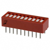 Grayhill Inc. - 76RSB10ST - SWITCH ROCKER DIP SPST 150MA 30V