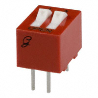 Grayhill Inc. - 76SB02T - SWITCH ROCKER DIP SPST 150MA 30V
