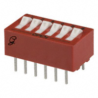 Grayhill Inc. - 76SB06ST - SWITCH ROCKER DIP SPST 150MA 30V