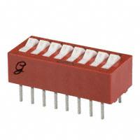 Grayhill Inc. - 76SB08T - SWITCH ROCKER DIP SPST 150MA 30V