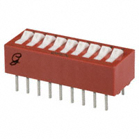 Grayhill Inc. - 76SB09 - SWITCH ROCKER DIP SPST 150MA 30V