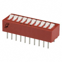 Grayhill Inc. - 76SB10ST - SWITCH ROCKER DIP SPST 150MA 30V