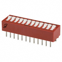 Grayhill Inc. - 76SB12ST - SWITCH ROCKER DIP SPST 150MA 30V