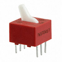Grayhill Inc. - 76STD01T - SWITCH TOGGLE DIP DPDT 150MA 30V