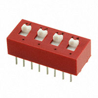 Grayhill Inc. - 78J04T - SWITCH SLIDE DIP SPDT 150MA 30V