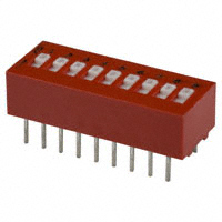 Grayhill Inc. - 78RB09ST - SWITCH SLIDE DIP SPST 150MA 30V